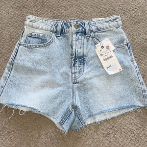 Zara High Rise Shorts